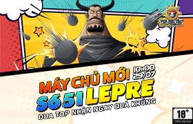 [VHT] 10h - 29.07: Ra mắt máy chủ S651.Lepre